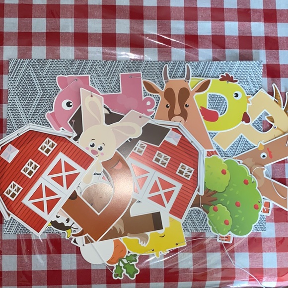 Barnyard birthday misc supplies bundle - Picture 8 of 9